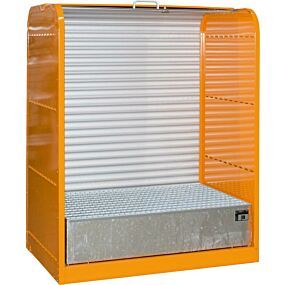 BAUER Gefahrstoffrollladenschrank 1294x870x1610mm, orange kaufen