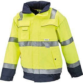 FORMAT warning jacket Comfort yellow/navy kaufen