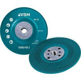 VSM  Stützteller TURBO PAD mit Kühlrippen, für Fiberschleifscheiben kaufen