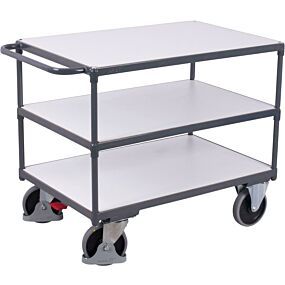 VARIOFIT Tischwagen mit 3 Ladeflächen, ESD 1040 x 500 x 875 mm kaufen
