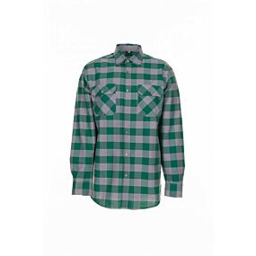 PLANAM Squarehemd Hemden grün/zink